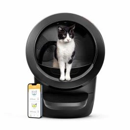 Litter-Robot 4 caja de arena autolimpiable en negro