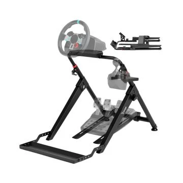 Ranqer Soporte para Volante de Carreras Pro negro