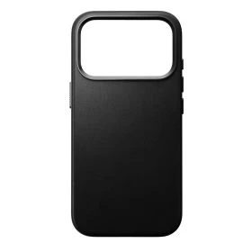 Nomad Funda de Cuero Tradicional iPhone 17 Pro Negro