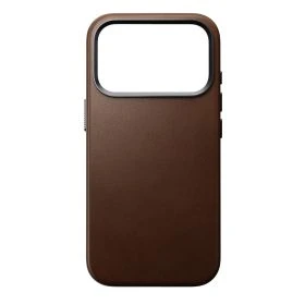 Nomad Funda de Cuero Tradicional iPhone 17 Pro Marrón