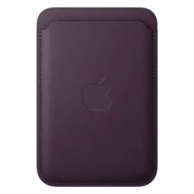 Apple Leather Card Holder with MagSafe (1st gen) for iPhone Dark Cherry