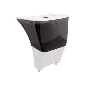 LitterHopper con Capucha Blanca – Sistema Automático de Reposición de Arena para Litter Robot 4