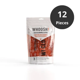 WHOOSH! XL Tech Paño de Limpieza (3 piezas) - Caja Maestra (12 piezas)