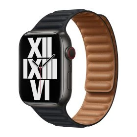 Apple Leather Link Apple Watch S/M 38mm / 40mm / 41mm / 42mm Midnight