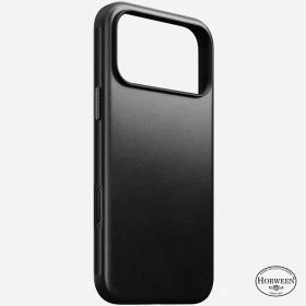 Nomad Funda de Cuero Moderna iPhone 17 Pro Negro Horween