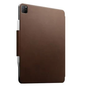 Nomad Modern FolioPlus Leather case iPad Pro 12.9 inch (2022) / iPad Air 13 inch (2024) Brown