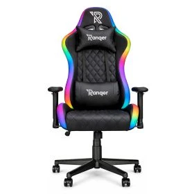 Ranqer Halo silla gaming RBG / LED negro
