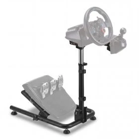 Ranqer Soporte para Volante de Carreras negro