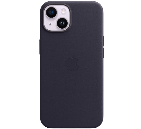 Apple leather case iPhone 14 Plus Ink