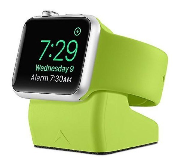 Casecentive Charging Dock Apple Watch 1 / 2 / 3 / 4 groen