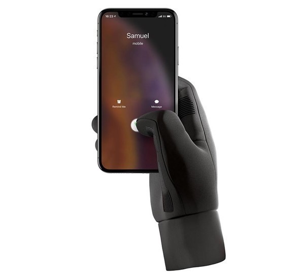 Mujjo Touchscreen Gloves (XL) zwart