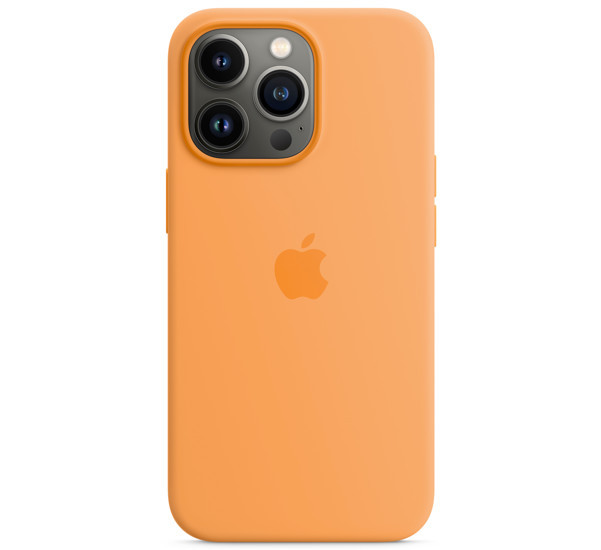 Apple Silicone MagSafe Case iPhone 13 Pro Marigold