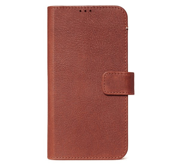 Decoded Leren Wallet Case iPhone 11 bruin