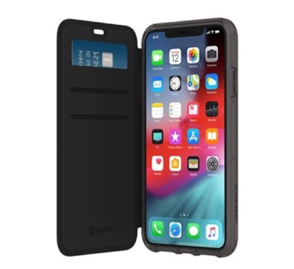 Griffin Survivor Clear Wallet iPhone 11 Pro clear / zwart