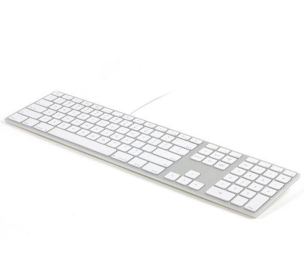 Matias Bedraad Toetsenbord QWERTY voor MacBook zilver Nordic