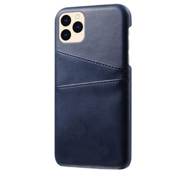 Casecentive Leren Wallet back case iPhone 12 Mini blue