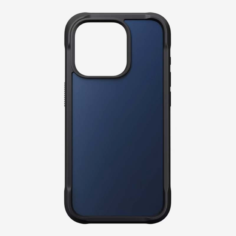 Nomad rugged funda protectora iPhone 15 Pro azul atlántico
