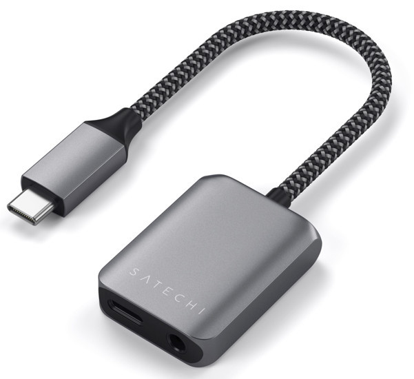Satechi USB-C naar 3.5mm (AUX) en USB-C adapter
