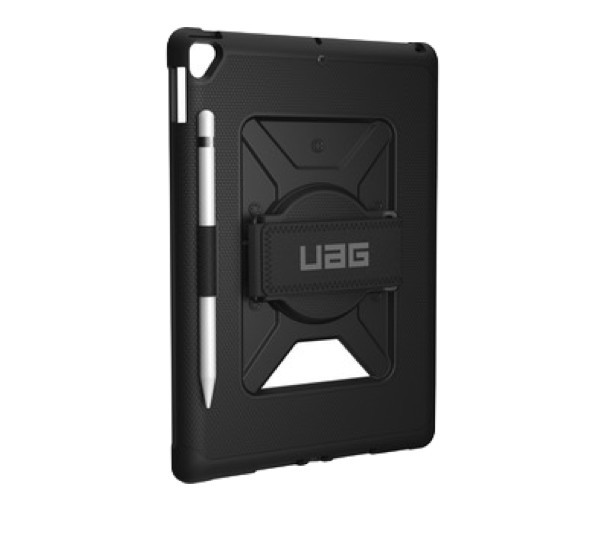 UAG Metropolis Handstrap Case iPad 10.2 (2019/2020/2021) zwart