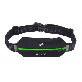 Fitletic Lycra Mini Sport Belt Black / Green
