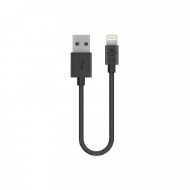 Belkin Lightning naar USB kabel 15.2 cm zwart