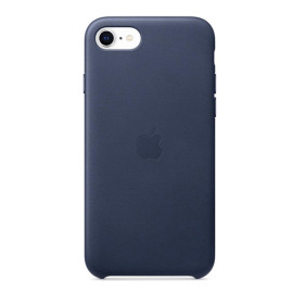 Apple leather case iPhone 7 / 8 / SE 2020 Midnight Blue