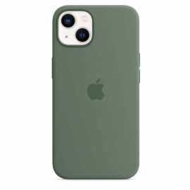 Apple Silicone MagSafe Case iPhone 13 Eucalyptus