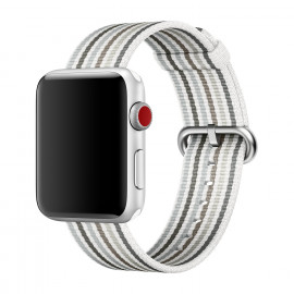Apple Woven Nylon Apple Watch 42mm / 44mm / 45mm / 49mm Gray Stripe