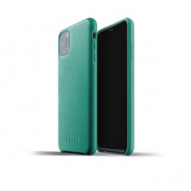 Mujjo Leather Case iPhone 11 Pro Max groen