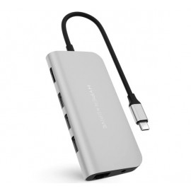 Hyper HyperDrive Power 9-in-1 USB-C Hub silver