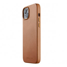 Mujjo Leather Case with MagSafe iPhone 14 Plus brown