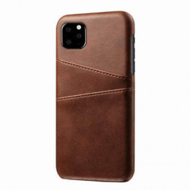 Casecentive Leren Wallet back case iPhone 12 Mini brown