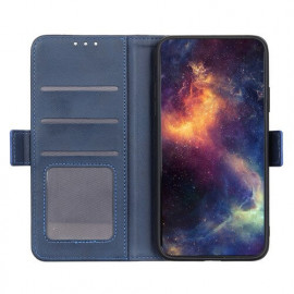Casecentive Magnetische Leren Wallet case Galaxy S20 Plus blauw