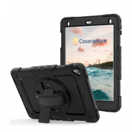 Casecentive Handstrap Pro Hardcase met handvat iPad Pro 10.5 / Air 10.5 (2019) zwart