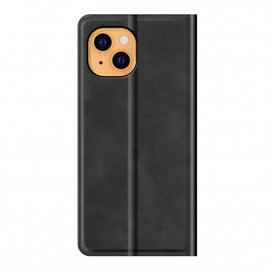 Casecentive Magnetic Leather Wallet iPhone 14 Plus black