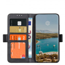 Casecentive Magnetische Leren Wallet case iPhone 12 Pro Max zwart