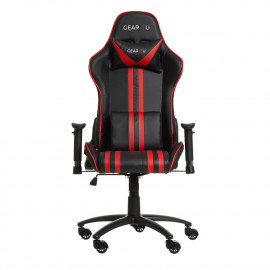 Gear4U Elite silla de juego rojo / negro