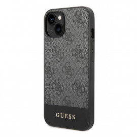 Guess 4G Stripe case iPhone 14 Plus grey