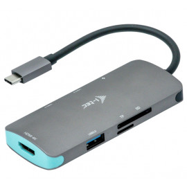 i-Tec Thunderbolt 3 / USB-C 4K HDMI Nano Hub grijs