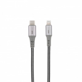 Musthavz USB-C to Lightning MFi Nylon Cable 1m