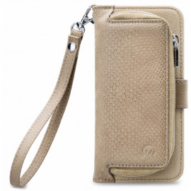 Mobilize 2in1 Gelly Wallet Zipper Case Samsung Galaxy A50 Latte 