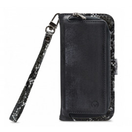 Mobilize 2in1 Magnet Zipper Case iPhone 13 Pro zwart / snake