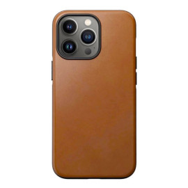 Nomad Modern Leather case iPhone 14 Plus tan