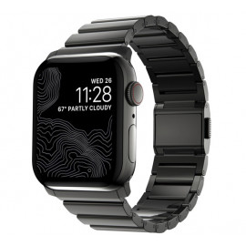Nomad stainless steel Apple Watch 42mm / 44mm / 45mm / 49mm graphite