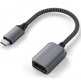 Satechi USB-C naar USB-A 3.0 adapter space grey