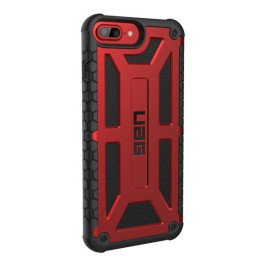 Urban Armor Gear Hard Case iPhone 8/7/6S Plus Monarch roodzwart