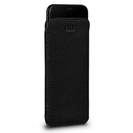 Sena UltraSlim leather Sleeve for iPhone XR zwart 