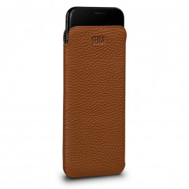Sena UltraSlim Leather Sleeve for iPhone XS Max bruin 