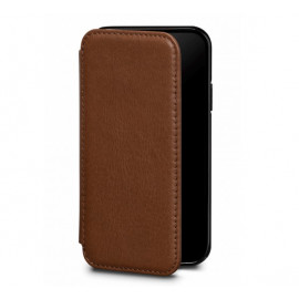Sena Deen Leather Wallet Book for iPhone XS Max bruin 