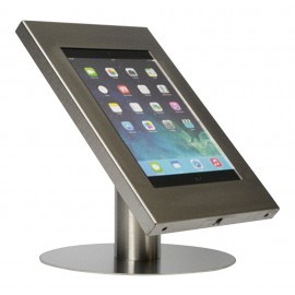 Tablet tafelstandaard Silver iPad 2/3/4 Air en Galaxy Tab roestvrijstaal (RVS)